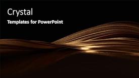  Presentation with abstract gold black - Presentation having soft-focus-blur-gold-bronze background and a black colored foreground