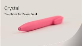  Presentation with light pink - PPT theme consisting of soft-focus-blur-neon-pink background and a lemonade colored foreground