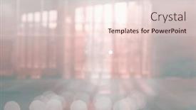  Presentation with architecture glass - Presentation featuring soft-focus-glass-window-architecture background and a lemonade colored foreground