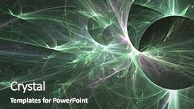  Presentation with cell biology 3d illustration - Colorful PPT layouts enhanced with soft light abstract 3d - illustration backdrop and a  colored foreground