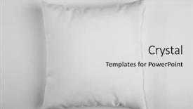  Presentation with light - Presentation theme featuring soft pillow on light background background and a light gray colored foreground