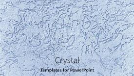  Presentation with structure - PPT theme featuring soft-porous-structure-material background and a light blue colored foreground