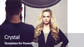  Presentation with pictures of cross - Colorful presentation enhanced with soft skills - photographer taking pictures backdrop and a wine colored foreground