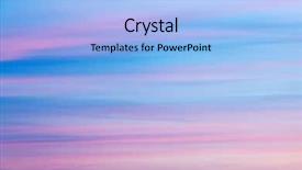  Presentation with soft colors - Cool new presentation with soft sky background with strange backdrop and a light blue colored foreground