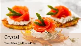  Presentation with pirple sweet potato - Amazing slide set having collage view of autumn stream with waterfalls with stones backdrop and a tawny brown colored foreground