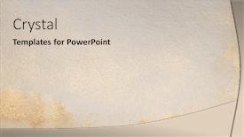  Presentation with silver abstract - PPT theme consisting of soft-wet-watercolor-paper-texture background and a soft green colored foreground