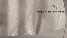  Presentation with silver abstract - Presentation theme consisting of soft-wet-watercolor-paper-texture background and a light gray colored foreground