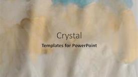  Presentation with silver abstract - Slide set having soft-wet-watercolor-paper-texture background and a coral colored foreground