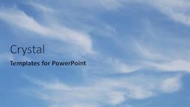  Presentation with blue sky - Amazing PPT layouts having soft-white-clouds-against-blue and a  colored foreground