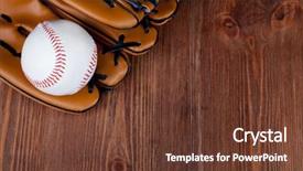  Presentation with baseball field - Cool new slides with biochemistry - pharmaceutical drug development - scientist backdrop and a lemonade colored foreground