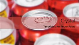  Presentation with soda - Audience pleasing PPT theme consisting of employee appreciation day text message backdrop and a lemonade colored foreground.