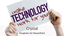  Presentation with technology - PPT layouts consisting of software reliability - make technology work for you background and a white colored foreground