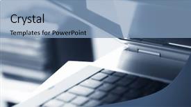  Presentation with professional training - Theme consisting of software training - business equipment modern professional office background and a light blue colored foreground