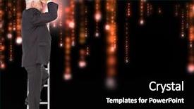  Presentation with composite - Amazing slides having softwareware - composite image of mature businessman backdrop and a black colored foreground