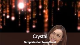  Presentation with composite - PPT theme enhanced with softwareware - composite image of thoughtful woman background and a  colored foreground