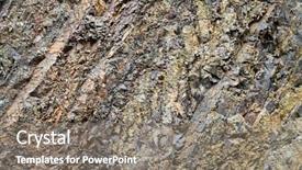  Presentation with soil structure - Audience pleasing slide set consisting of soil and rock structure backdrop and a gray colored foreground