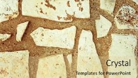  Presentation with old stone age - Slide set featuring blackberries spilled from wooden bowl isolated on white background background and a gray colored foreground