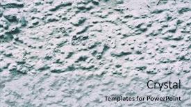  Presentation with stone - Slide deck with soil cement - old stone wall textures background and a light gray colored foreground