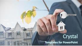  Presentation with white pigeon against the blue - Presentation design consisting of soil engineering - midsection of sophisticated businessman indicating background and a ocean colored foreground