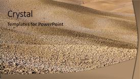  Presentation with rolling hills - Slides enhanced with soil grassland - abstract ploughed field texture tuscany background and a coral colored foreground