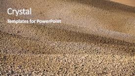  Presentation with rolling hills - Amazing theme having soil grassland - abstract ploughed field texture tuscany backdrop and a coral colored foreground