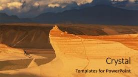  Presentation with argentina revolution - Beautiful theme featuring soil salinity - campo de piedra pomez argentina backdrop and a  colored foreground