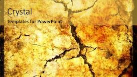  Presentation with earthquake - Beautiful presentation featuring soil salinity - earthquake backdrop and a yellow colored foreground