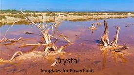  Presentation with soil - Slide deck with soil salinity - mallorca es trenc ses salines background and a  colored foreground