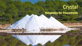  Presentation with salinity - Slide deck featuring soil salinity - mallorca ses salines es trenc background and a  colored foreground