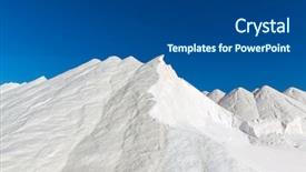  Presentation with spain - Presentation theme having soil salinity - mallorca ses salines es trenc background and a  colored foreground