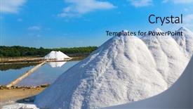  Presentation with galápagos islands - Beautiful theme featuring soil salinity - mallorca ses salines es trenc backdrop and a  colored foreground