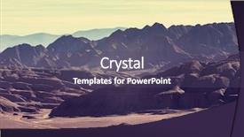  Presentation with mountain praise - Audience pleasing presentation theme consisting of soil salinity - mountain plateau la puna northern backdrop and a  colored foreground