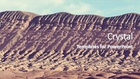  Presentation with mountain - Amazing slides having soil salinity - mountain plateau la puna northern backdrop and a  colored foreground