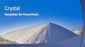  Presentation with mountains - Theme having soil salinity - santa pola salinas saltworks mountains background and a  colored foreground
