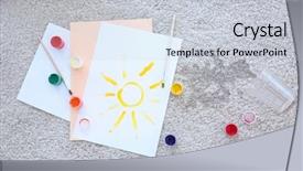  Presentation with waste water - Audience pleasing slide deck consisting of soil waste - picture paints and spilled water backdrop and a lemonade colored foreground