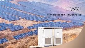  Presentation with solar power - PPT layouts featuring solar-collector-inverter-with-solar background and a  colored foreground