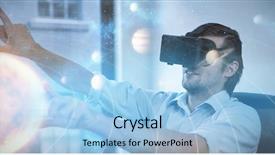  Presentation with planets - Presentation enhanced with solar companies - graphic image of various planets background and a  colored foreground