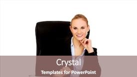  Presentation with business calculator - Slide deck consisting of solar concentrator - smile business woman using calculator background and a coral colored foreground