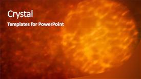  Presentation with eclipse - Cool new PPT layouts with solar eclipse - powerful explosion with white hot backdrop and a tawny brown colored foreground
