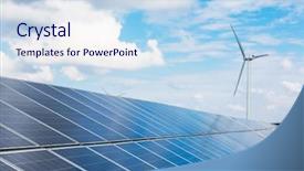  Presentation with china shanghai - Beautiful slides featuring solar energy - future electrical production shanghai china backdrop and a sky blue colored foreground