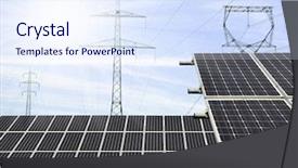  Presentation with solar power - Presentation design featuring trendy young woman in hat and sunglasses looking at camera isolated on a white background background and a light gray colored foreground