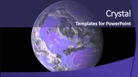  Presentation with earth - Audience pleasing presentation design consisting of solar home sysstem design - computer generated earth-like planet backdrop and a  colored foreground