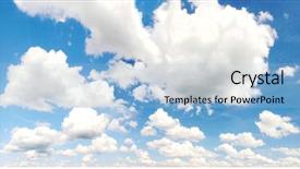  Presentation with clouds - Cool new slides with solar light - super size panorama sky backdrop and a  colored foreground