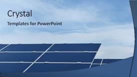  Presentation with energy solar - Amazing slides having solar panel renewable eco energy backdrop and a  colored foreground