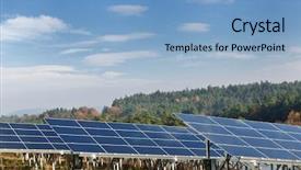  Presentation with energy solar - Amazing PPT layouts having solar panel renewable eco energy backdrop and a  colored foreground