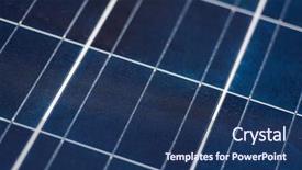  Presentation with solar panels - Colorful PPT theme enhanced with solar panels green eco renewable backdrop and a  colored foreground