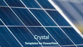  Presentation with energy solar - PPT layouts having solar panels green eco renewable background and a  colored foreground