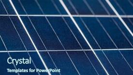  Presentation with solar energy - Cool new PPT layouts with solar panels green eco renewable backdrop and a ocean colored foreground