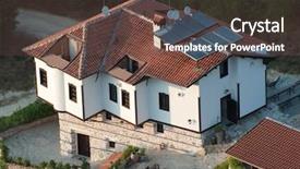  Presentation with solar panels - Beautiful PPT layouts featuring bright yellow rapeseed flower field and blue sky backdrop and a yellow colored foreground