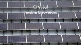  Presentation with solar power - Cool new slide set with solar power energy on roof backdrop and a  colored foreground